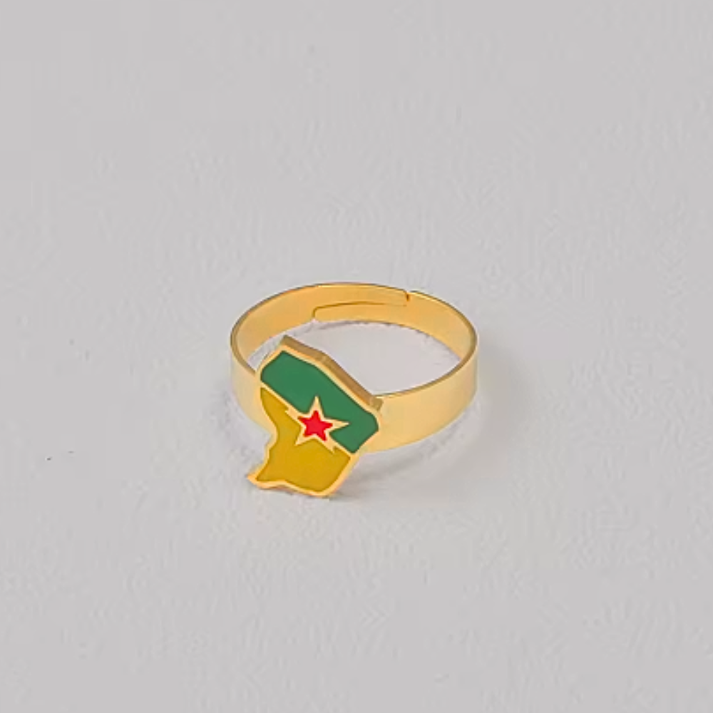 Bague Île Drapeau