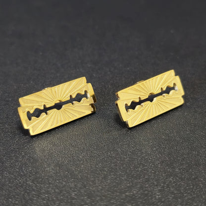 Boucles d'oreilles Lame Rasoir Précision