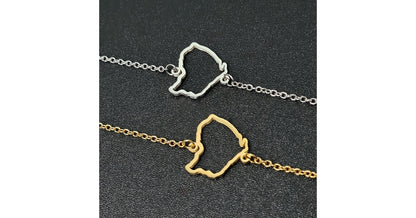 Bracelet Guyane Contour Acier Inox