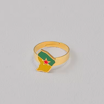 Bague Île Drapeau