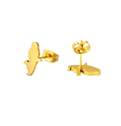 Boucle d'oreille Martinique Acier Inox