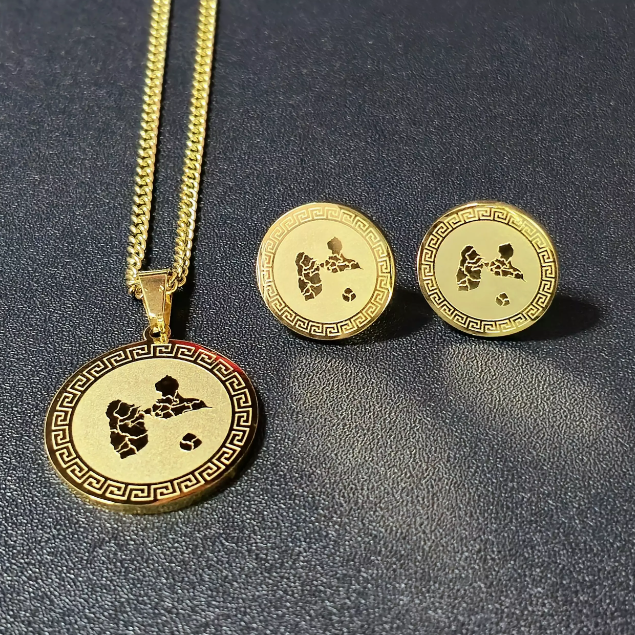 Coffrets Movétan ULTIMATE PALADIUM - Ensemble Bijoux Guadeloupe Martinique Guyane La Reunion Haiti Mayotte