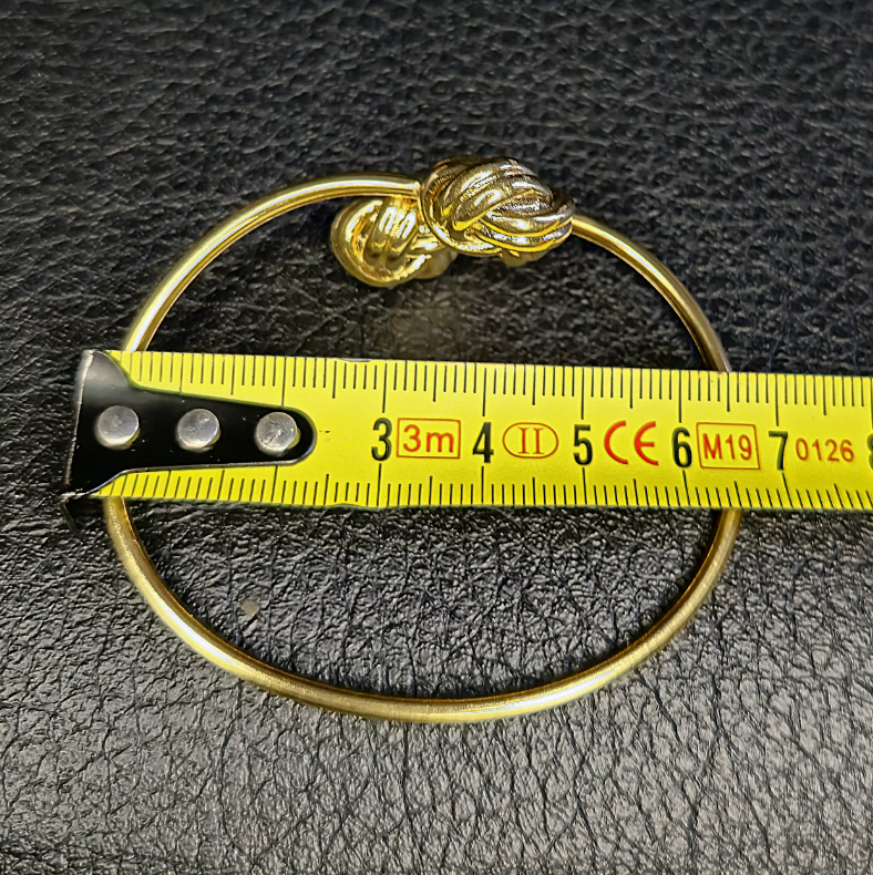 Bracelet Noeuds Plaqué or 18k
