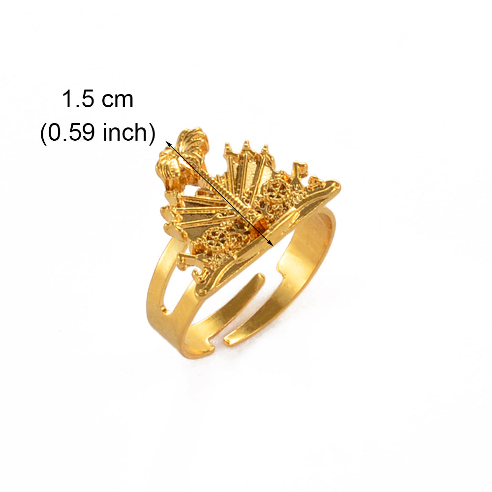 Bague Haïti - Golden Flag Collector