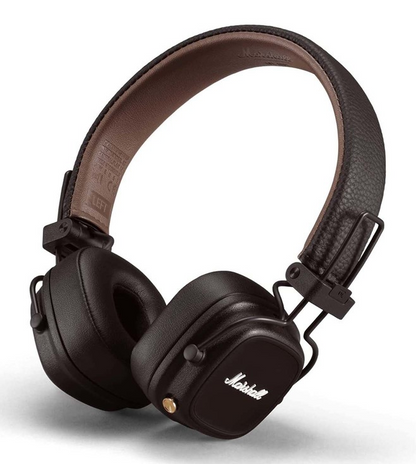 Marshall Major IV - Casque Bluetooth sans fil - Basses profondes - Pliable