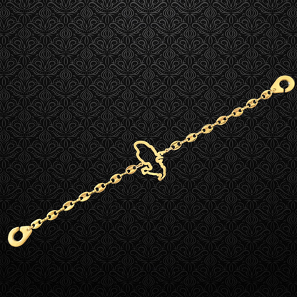 Movétan Bracelet Martinique Café Acier Inox