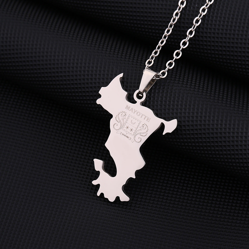 Pendentif Mayotte Silver