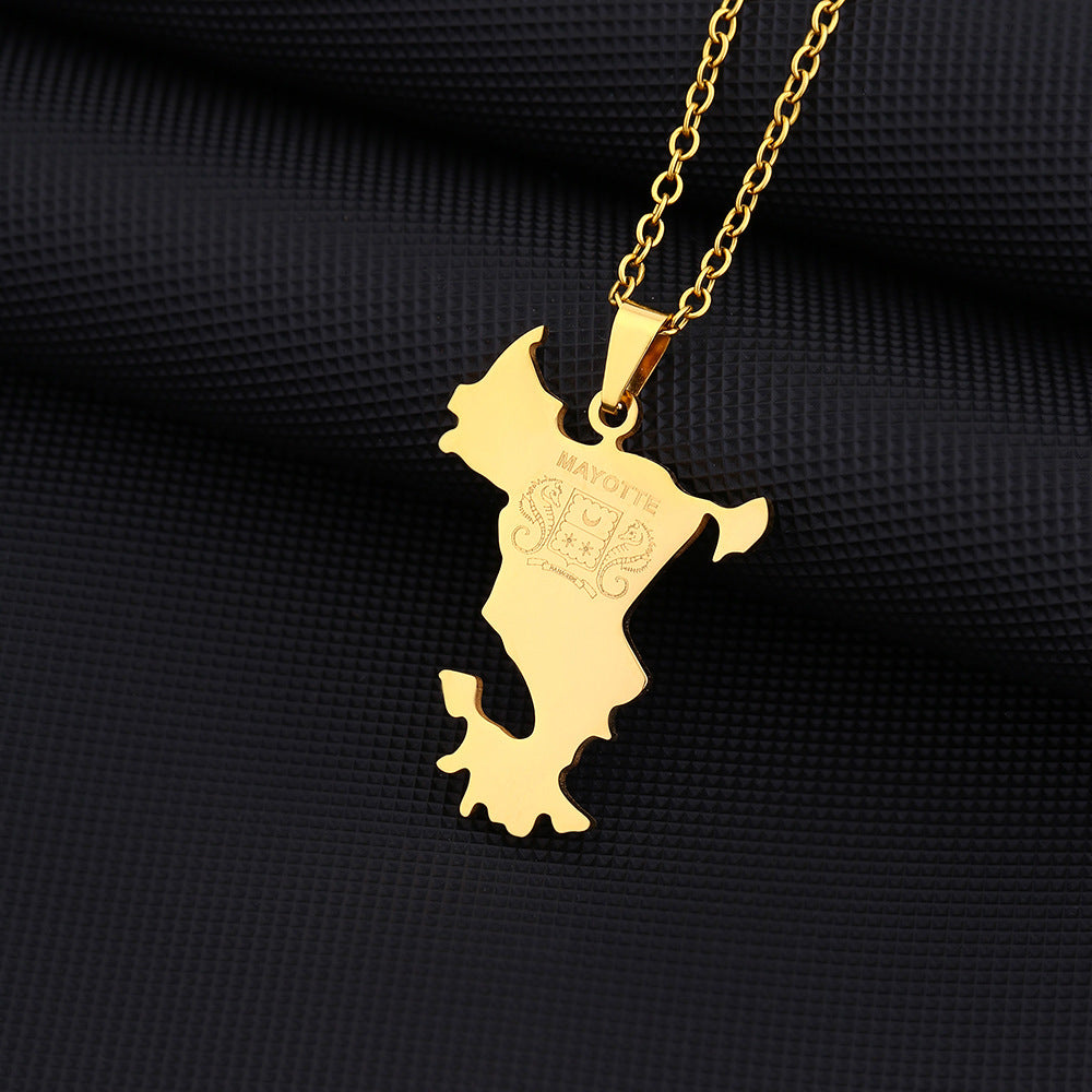 Pendentif Mayotte